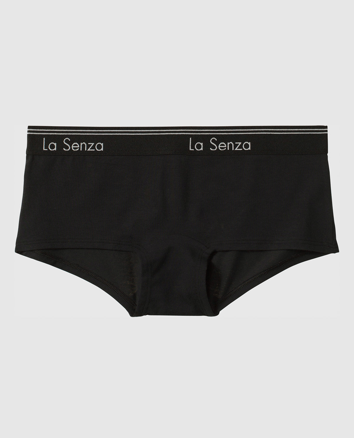 Boyshort Panty in Smoulder Black