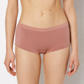 Boyshort Panty With Vanishing Trim in Deer