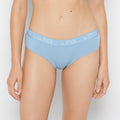 Art Deco Logo Hipster Panty in Glacier Lake